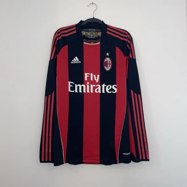 AC Milan 2010/11 Domicile à manches longues