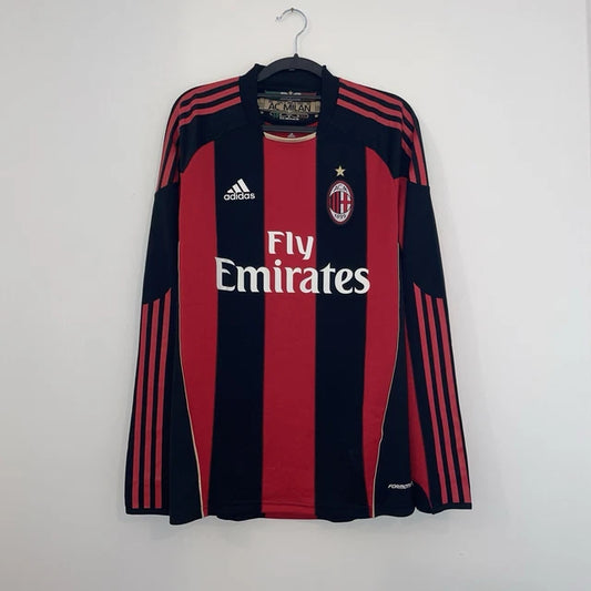AC Milan 2010/11 Domicile à manches longues