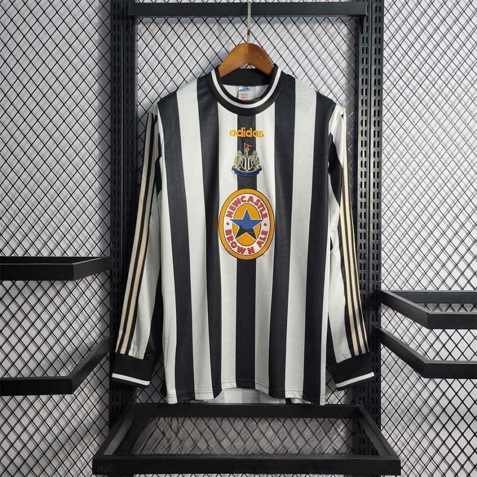 Newcastle 1997/98 Domicile à manches longues