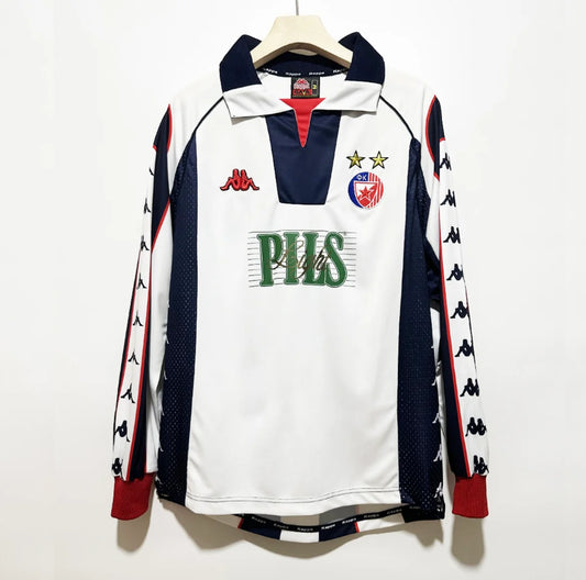 Camiseta de manga larga visitante del Estrella Roja de Belgrado 1999/00