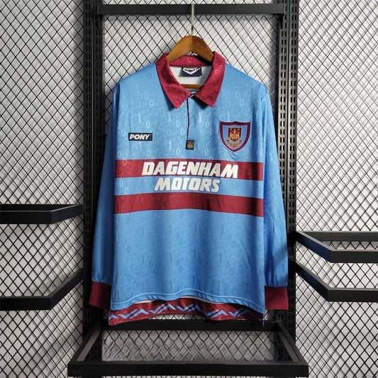 West Ham 1995/96 Extérieur à manches longues
