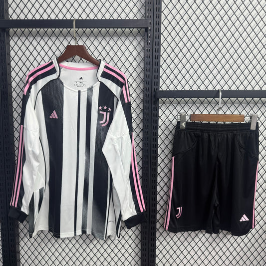 Ensemble Adulte Juventus 2025/26 Domicile à manches longues