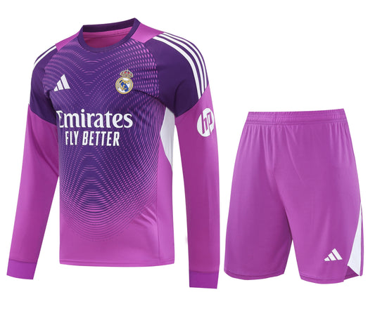 Ensemble à manches longues Gardien Real Madrid 2025/26