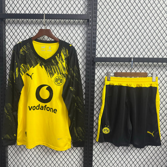 Ensemble Adulte BVB Dortmund 2025/26 Domicile à manches longues