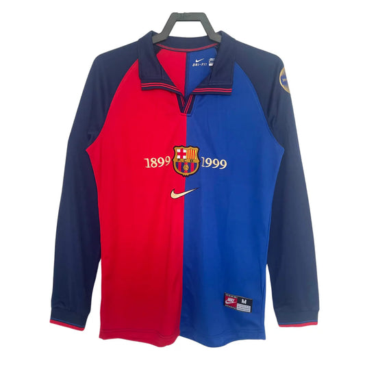 FC Barcelone 1999/00 Domicile à manches longues