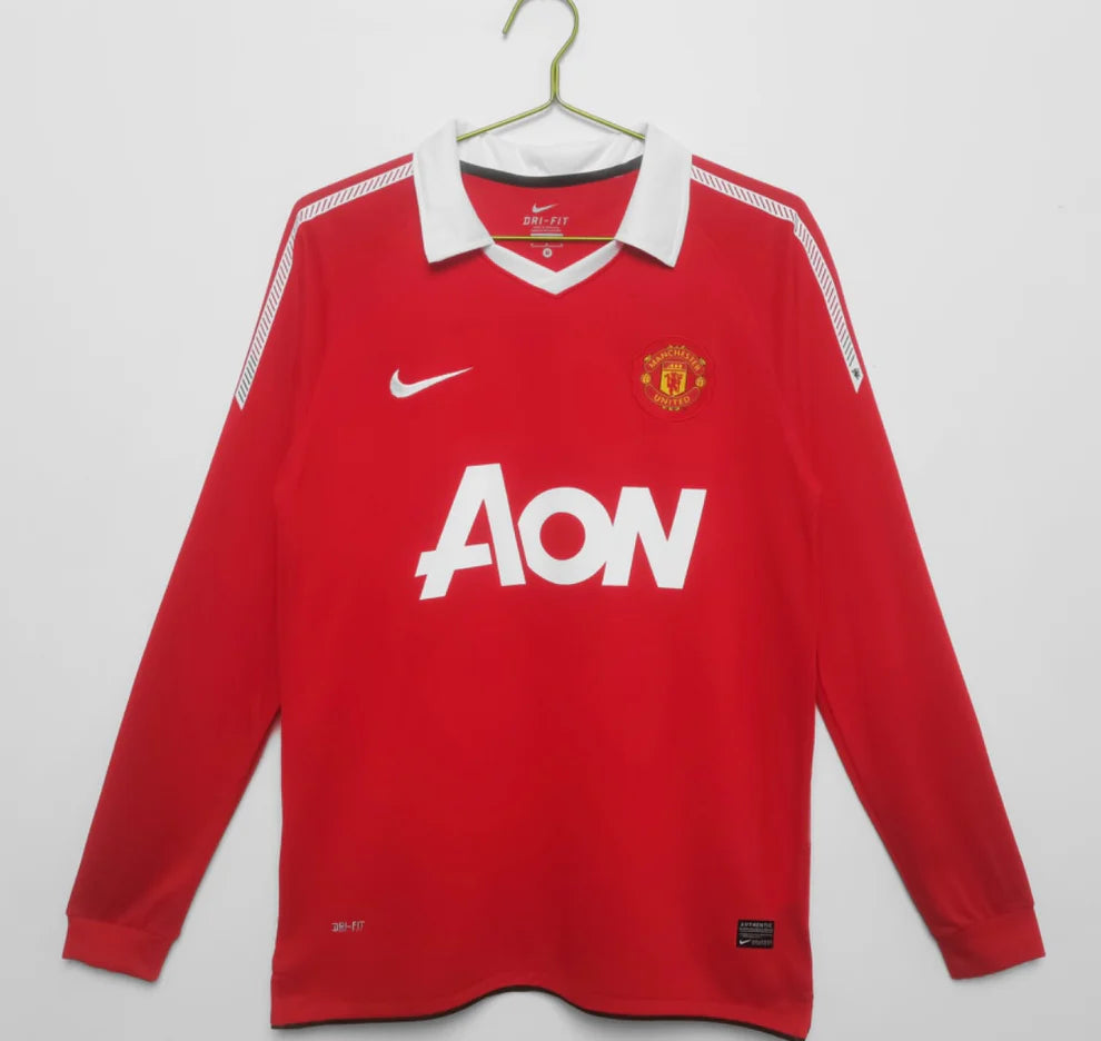 Manchester United 2010/11 Home Long Sleeve