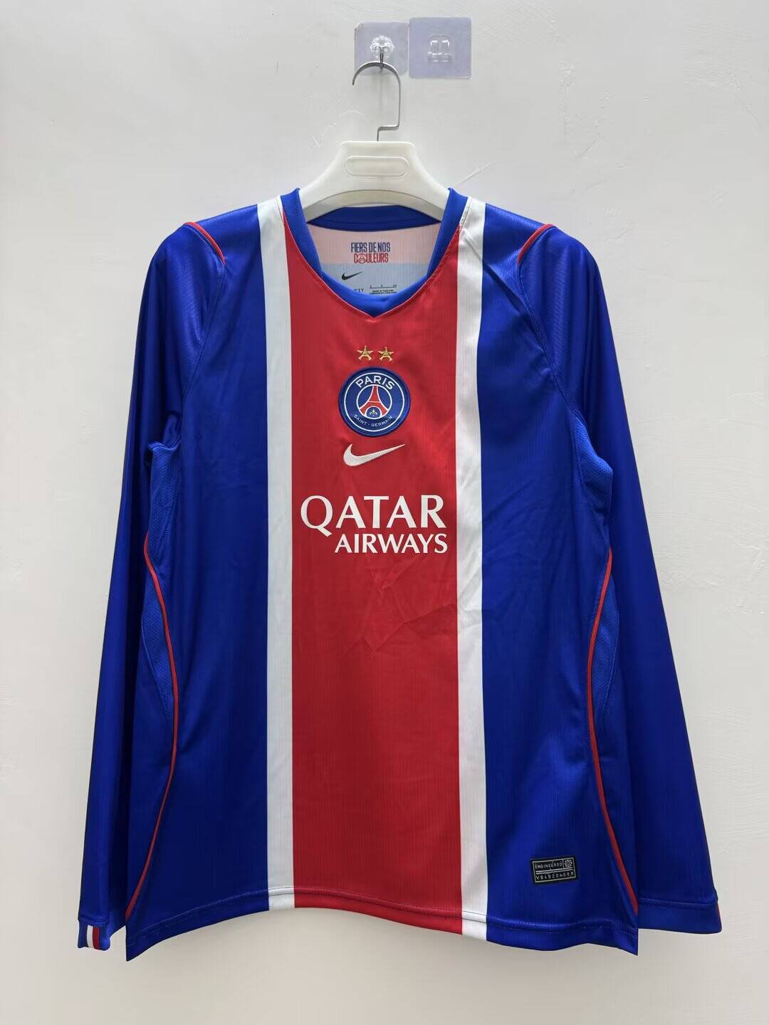 PSG 2026/27 Domicile à manches longues 2 Étoiles UCL